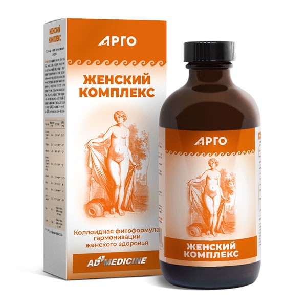 Женский Комплекс, коллоидная фитоформула, 235 мл Женский Комплекс, коллоидная фитоформула, 235 мл