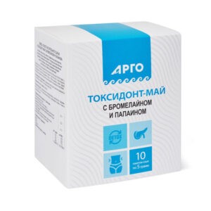 Токсидонт-май с бромелайном и папаином Токсидонт-май с бромелайном и папаином